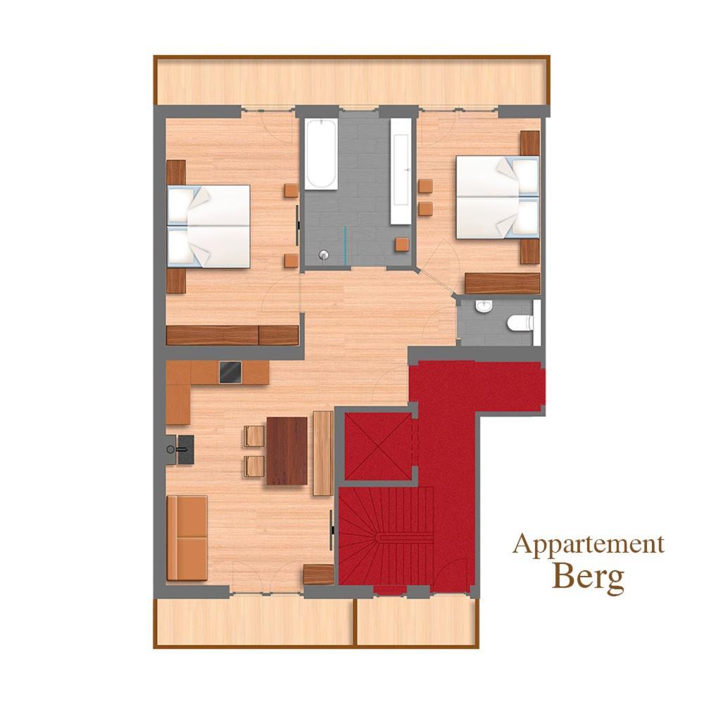 Appartements Innerthal Inneralpbach Esterno foto