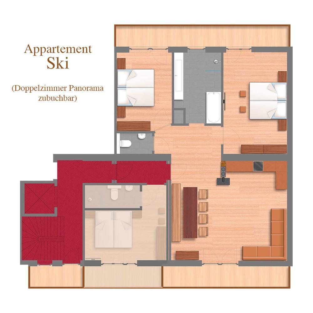Appartements Innerthal Inneralpbach Esterno foto