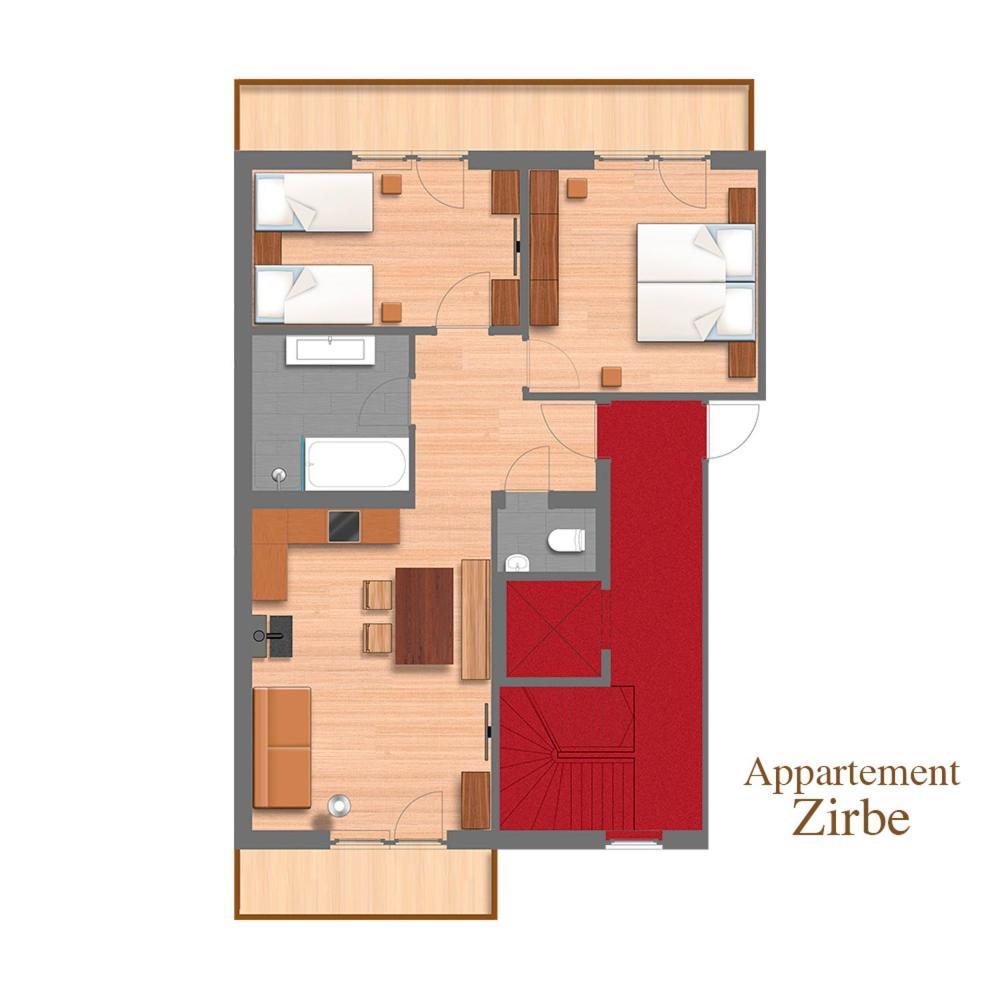 Appartements Innerthal Inneralpbach Esterno foto